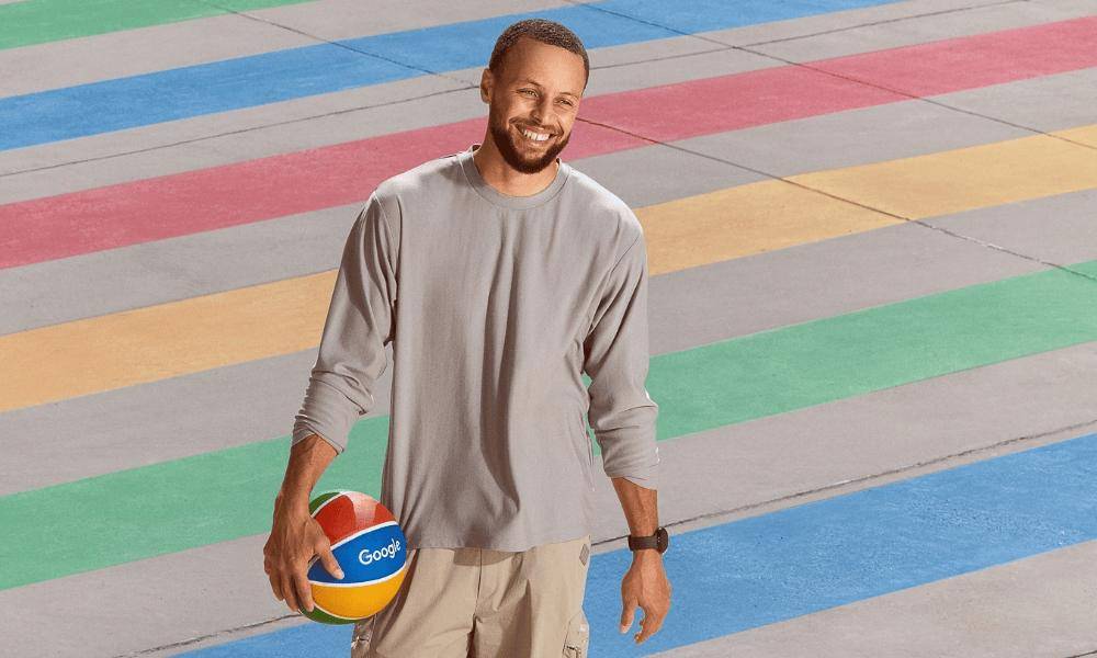 谷歌和斯蒂芬库里达成长期体育&amp;科技合作