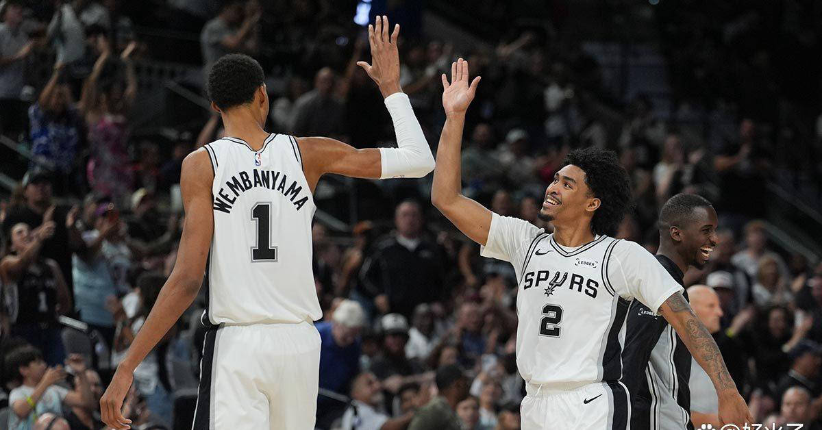 马刺新秀迪伦·哈珀创造历史级数据，惊艳NBA全联盟