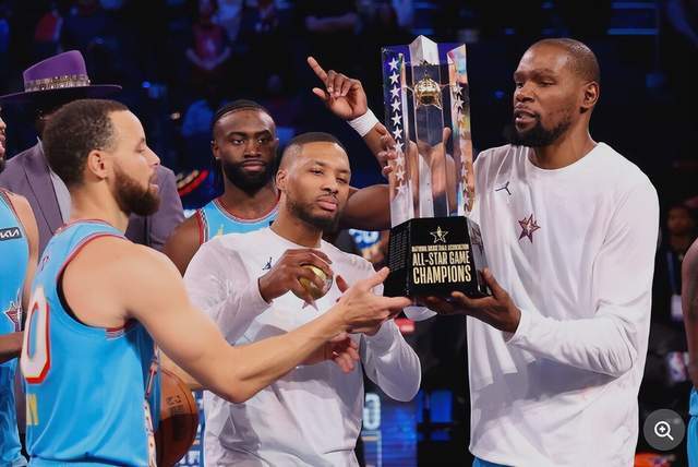 至于全明星赛，那得怪库里，杜兰特对近年NBA全明星赛不满？