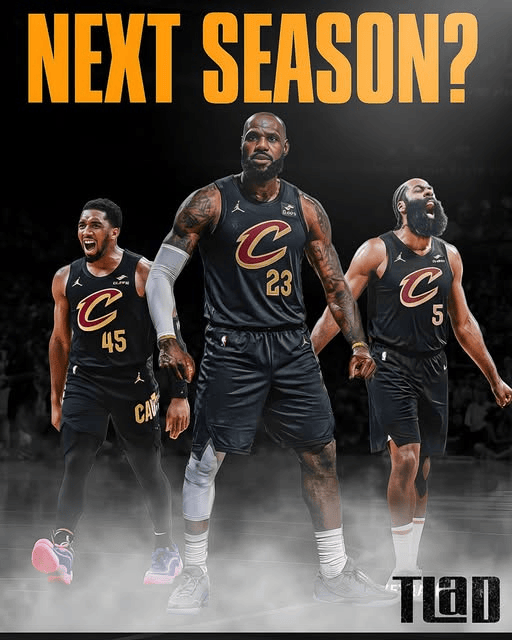 哈登重磅交易官宣！骑士今夏猛追詹姆斯：哈登米切尔将出面招募他