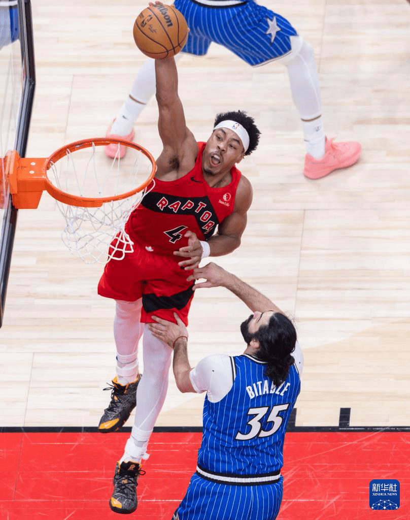 NBA常规赛：猛龙胜魔术